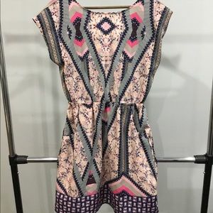 Multi-print Dress